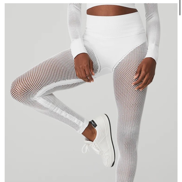 Alo Yoga seamless HW 7/8 limitless open air leggings size large - Picture 1 of 6